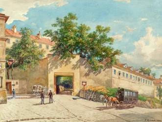 The Police Prison in Theobaldgasse in Vienna