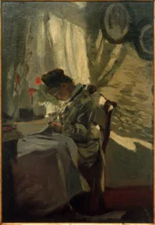 Seamstress at the Window
