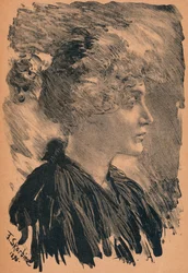 Sketch by F. Skarbina