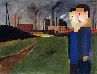 Industrial Landscape and Workers
