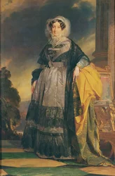 Portrait of Adelaide of Orléans, Mademoiselle de Chartres, known as Madame Adelaide