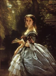 Portrait of Countess Elizabeth Esperovna Trubetskaya, née Belosselskaya-Belozerskaya