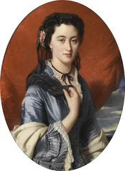 Portrait of Countess Varvara Musina-Pushkina, 1864