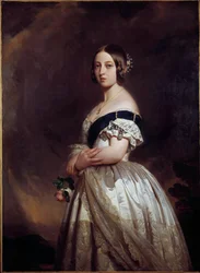 Portrait of Victoria I, Queen of England