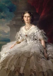 Portrait of Princess Tatiana Yusupova, by Franz Xavier Winterhalter
