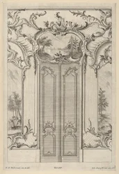 Wall Elevation with a Double Door, from 