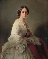 Portrait of Countess Elena Ivanovna Orlova-Denisova, née Tchertkova, 1830-1891, 1853