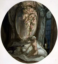 Woman on a Bed