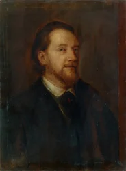 Portrait of the Writer Rudolph Genée