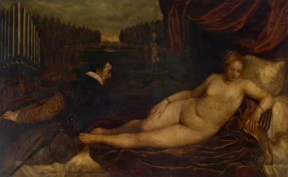 Copy after Titian: Reclining Venus and Organ Player