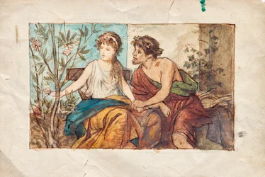 Antique Couple