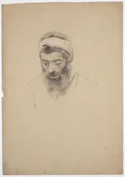 Study of a Bearded Man