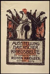 Exhibition of the Bavarian War Spoils to Benefit the Red Cross, 1915