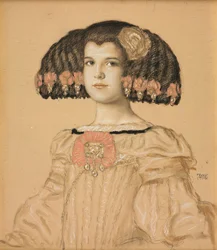 Portrait of Mary, the artist