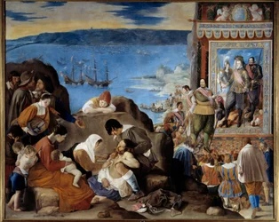 Allegory of the Takeover of Salvador de Bahia (Brazil) by a Portuguese, Spanish and Indian Army Commanded by Fadrique Alvarez de Toledo y Mendoza (1625)