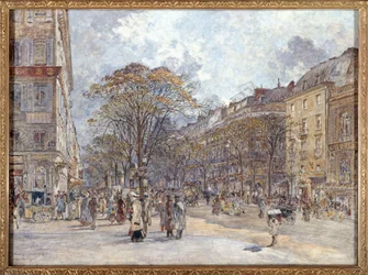The Boulevard des Italiens, Morning View
