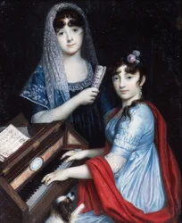 Two Young Ladies at the Pianoforte
