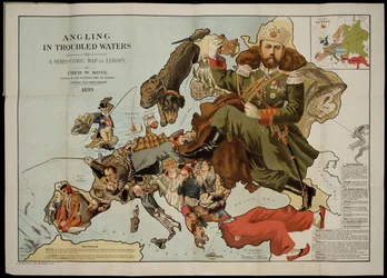 Angling in Troubled Waters. A Serio-Comic Map of Europe