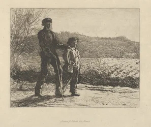 A Blind Man The Wayfarers