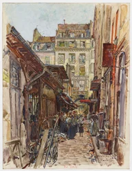 Interior of the Market of the Red Children