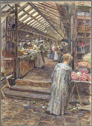 The Market of Enfants-Rouges, rue de Bretagne