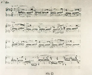 Score of „Études for Piano, Op. 10“ by Polish composer Frédéric Chopin (1810-1849)