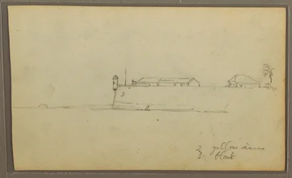 A Fort; Botanical Sketches, House, 1857
