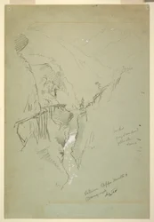 A Gorge between Ceppo Morelli & Macugnaga, September 11-12, 1868