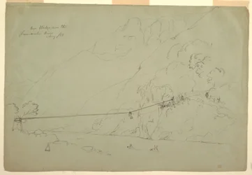 A Rope Bridge in Colombia, August 1853