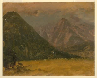 Alpine Landscape, Bavaria or Switzerland, 1868
