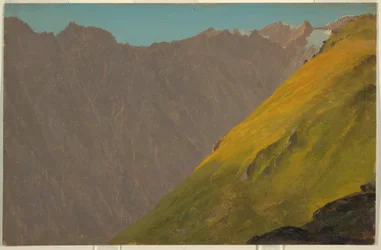 Alpine Landscape, Bavaria or Switzerland, 1868