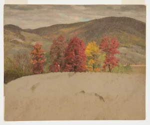 Autumn Landscape in New England, probably October 1865