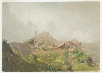 Base of the American Fall, Niagara, 1856–58