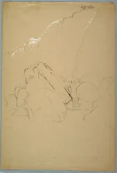 Boulders, the Canadian Bank, 1858