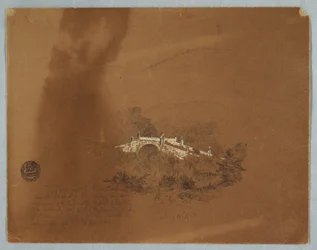 Bridge over the River Combeima at Ibaque, Colombia, July 16, 1853