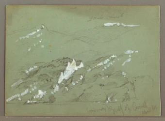 Drawing, Cephalonia, Greece, April 1869