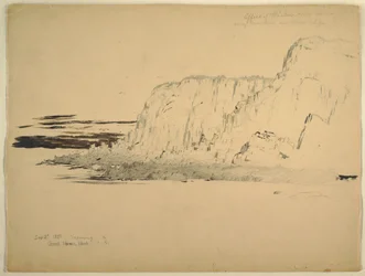 Cliffs, September 1851