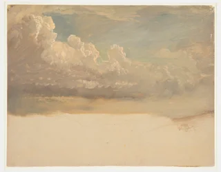 Drawing, Cloud Study, March 1871