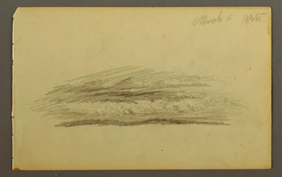 Cloud bank, 1845