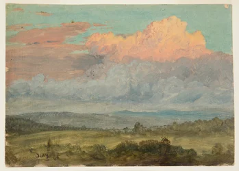 Clouds, Hudson Valley, New York, July 1866