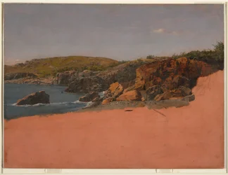 Coast at Mount Desert Island (Sand Beach), ca. 1850