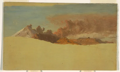 Cotopaxi seen from Ambato, Ecuador, 1853