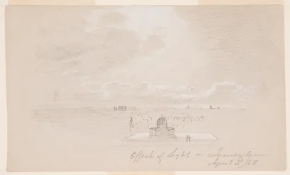 Effect of Light on Jerusalem, April 2, 1868