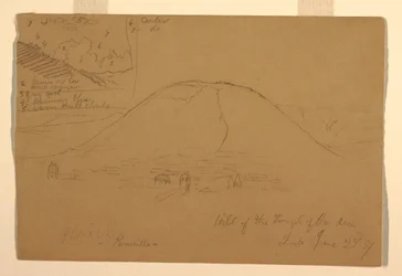 Hill of the Temple of the Sun, Quito, Ecuador, June 23, 1857