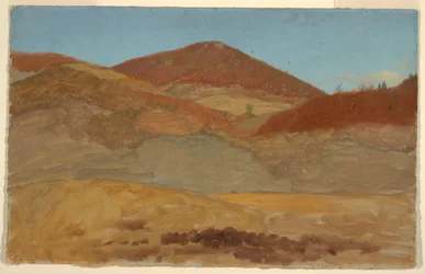 Hilly Landscape, Autumn, 1870-80
