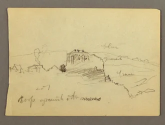 Houses on Hilltop, possibly 1868-69