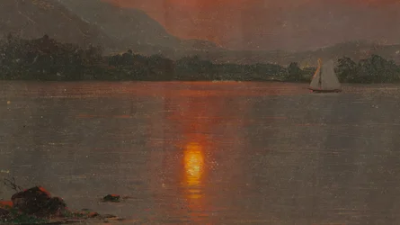 Lake Millinocket, Sunset, 1870–80