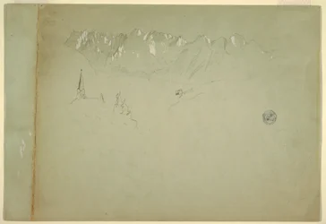 Landscape from the Austrian Alps, 1868
