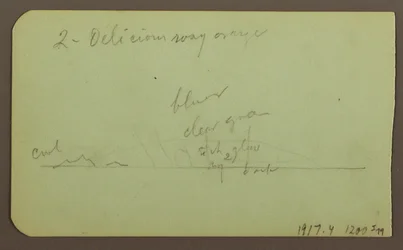 Landscape "Near Lagos"; Verso: Landscape, 1883