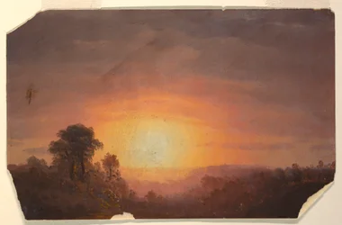 Landscape with Sunset, 1860–70